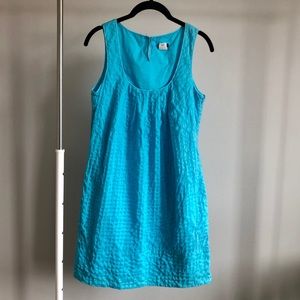 ✨ 2/$30 ✨ JCrew | Blue Textured Tank Top Dress
